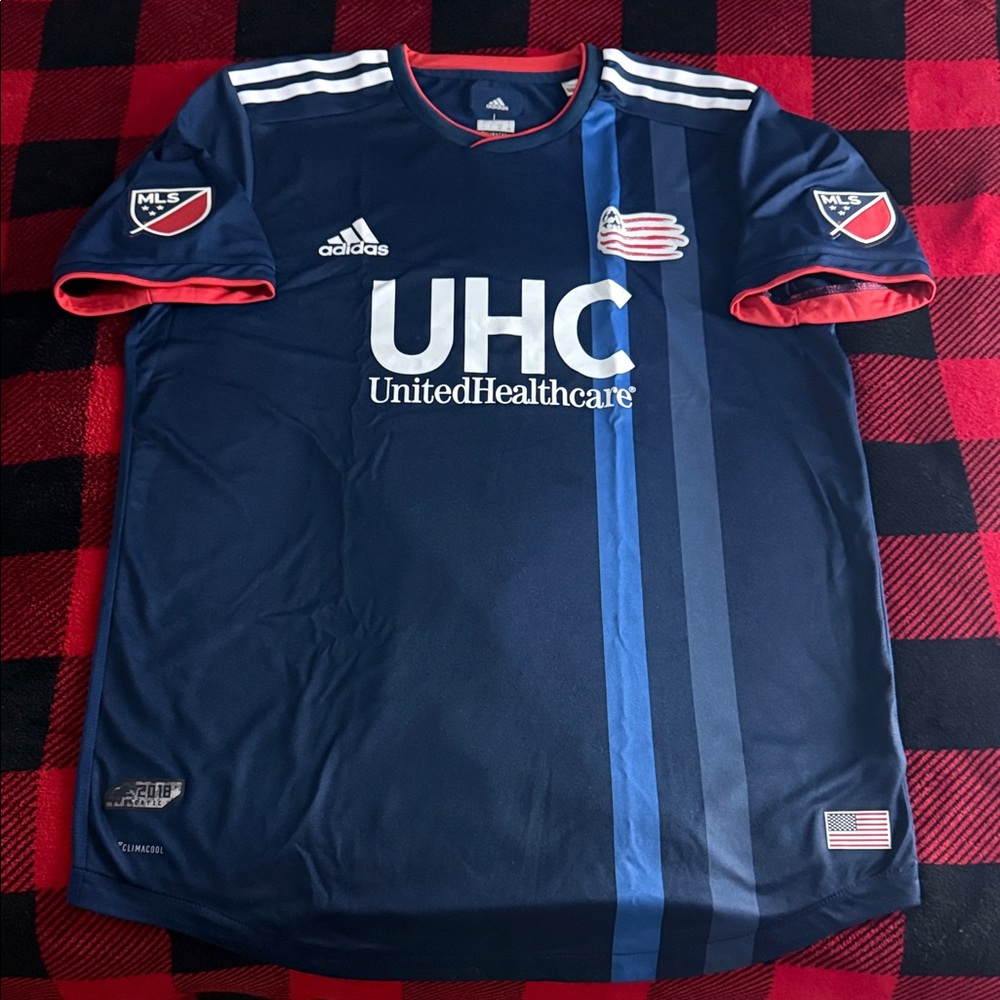 New England Revolution 2017-18 MLS Home Player Edition Jersey